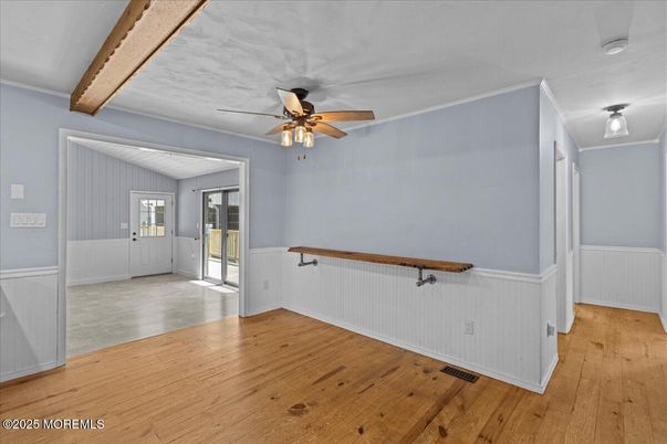 Empty room, Interior, Wood Texture Flooring