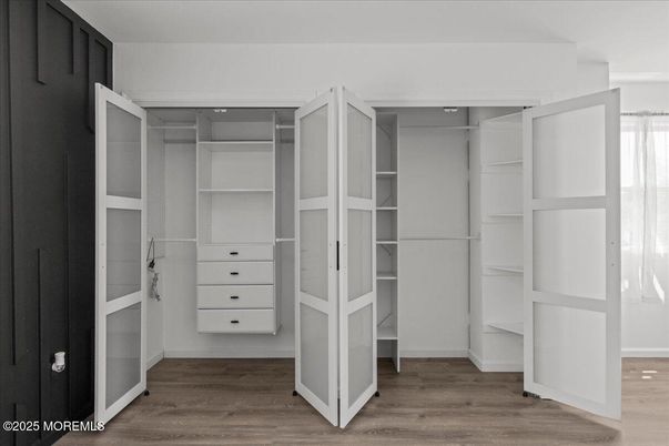Interior, Walk-in Closets, Wood Texture Flooring