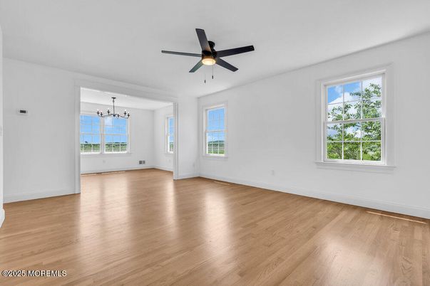 Empty room, Interior, Wood Texture Flooring
