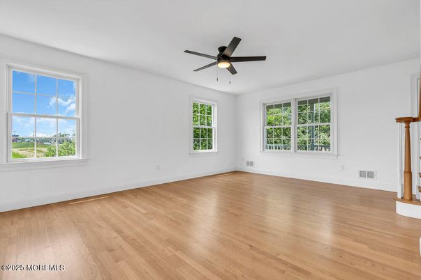 Empty room, Interior, Wood Texture Flooring