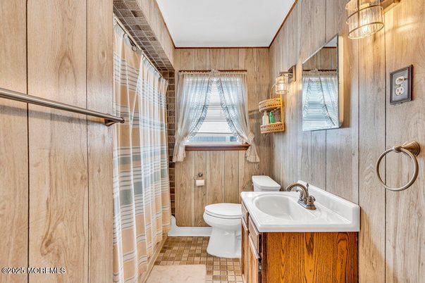 Bathroom, Interior, Wooden Walls
