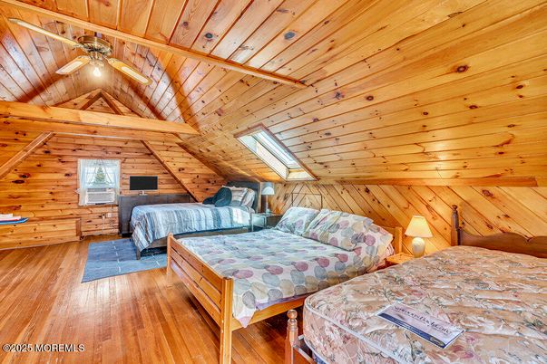 Bedroom, Interior, Wooden Beams, Wooden Ceilings, Wood Texture Flooring, Wooden Walls