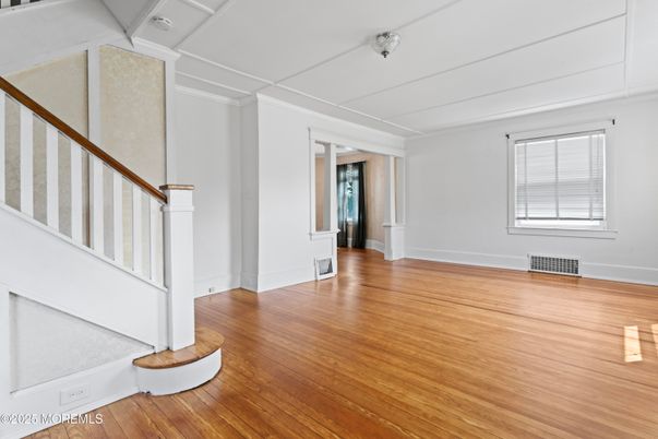 Empty room, Interior, Wood Texture Flooring