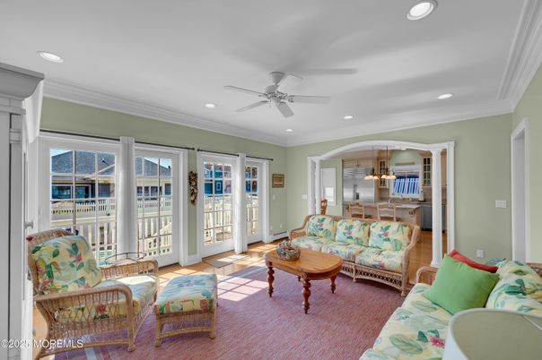 Interior, Kitchen, Living room, Recessed Lighting