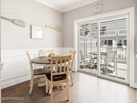 Dining room, Interior, Wood Texture Flooring