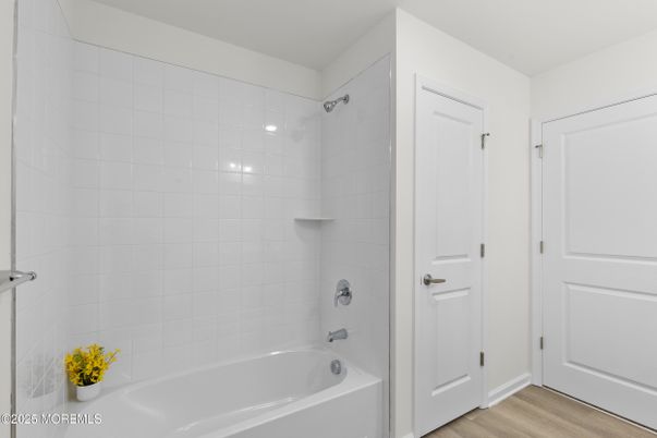 Bathroom, Interior, Wood Texture Flooring
