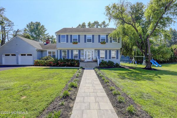 Backyard, Detached Garage, Exterior, Facade, Playground, Georgian