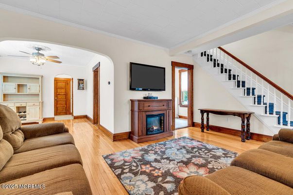 Fireplace, Interior, Living room, Wood Texture Flooring