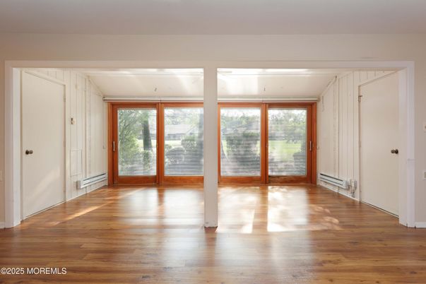 Empty room, Interior, Wood Texture Flooring