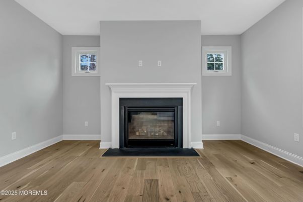 Fireplace, Interior, Wood Texture Flooring