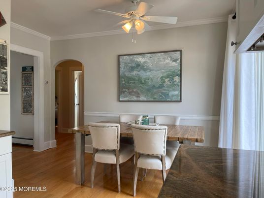 Dining room, Interior, Wood Texture Flooring