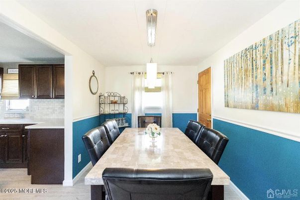 Dining room, Interior, Pendant Lights