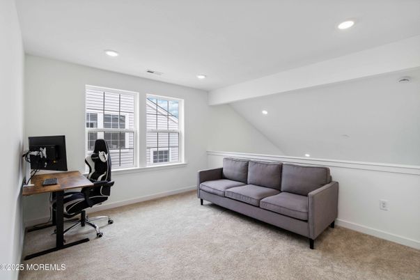 Home Office, Interior, Recessed Lighting