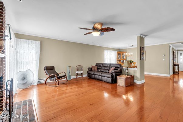 Chandelier, Interior, Living room, Wood Texture Flooring