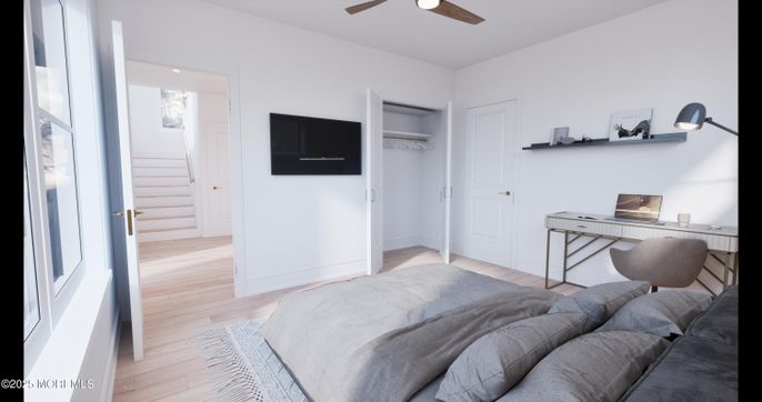 Home Office, Interior, Wood Texture Flooring