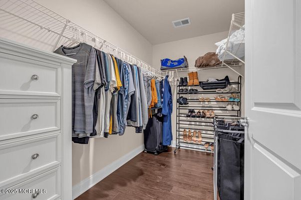 Interior, Walk-in Closets, Wood Texture Flooring