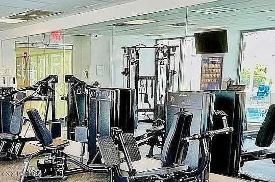 Fitness Equipment, Gym, Interior