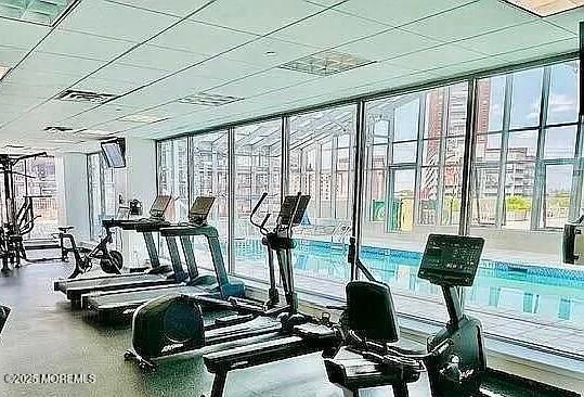 Fitness Equipment, Gym, Interior, Pool