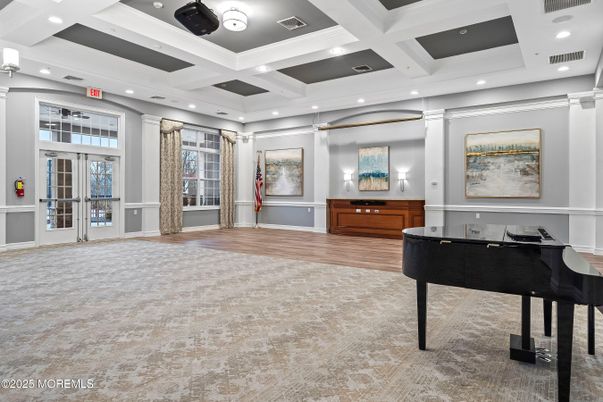 Interior, Piano, Recessed Lighting, Wood Texture Flooring