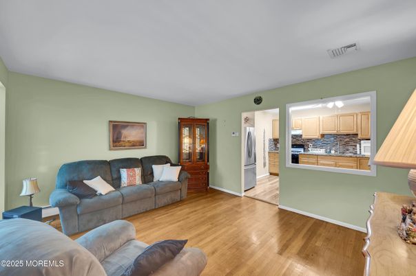 Interior, Kitchen, Living room, Wood Texture Flooring