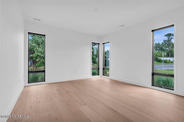 Empty room, Interior, Wood Texture Flooring