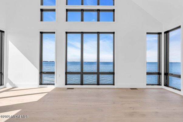 Empty room, Interior, Water, Wood Texture Flooring