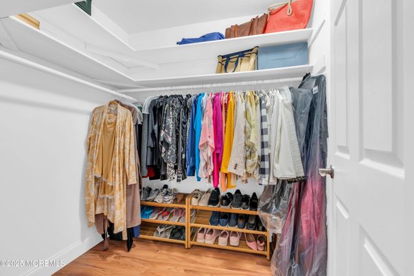Interior, Walk-in Closets, Wood Texture Flooring