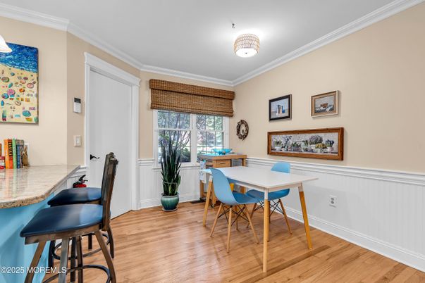 Dining room, Interior, Wood Texture Flooring