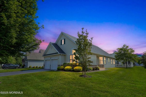 Attached, Backyard, Exterior, Facade, Brick Facade, Farmhouse