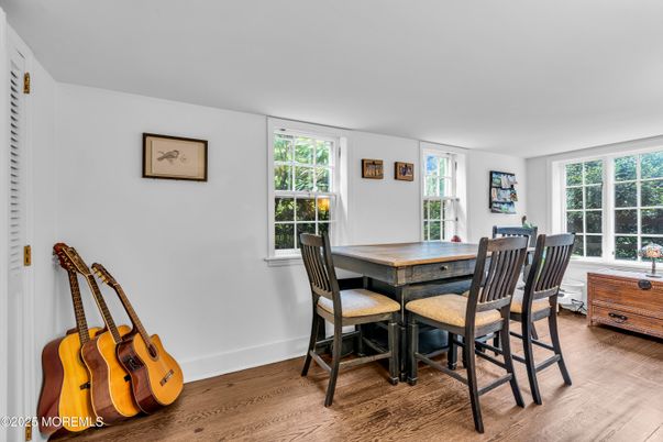 Dining room, Interior, Wood Texture Flooring