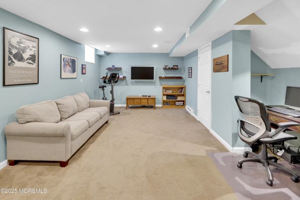 Fitness Equipment, Home Office, Interior, Recessed Lighting