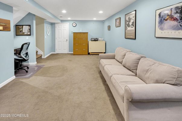 Home Office, Interior, Recessed Lighting