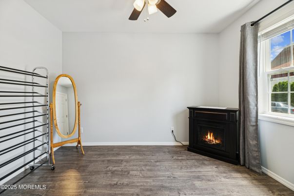 Empty room, Fireplace, Interior, Wood Texture Flooring