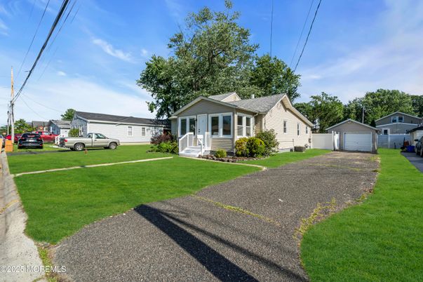 Backyard, Detached Garage, Exterior