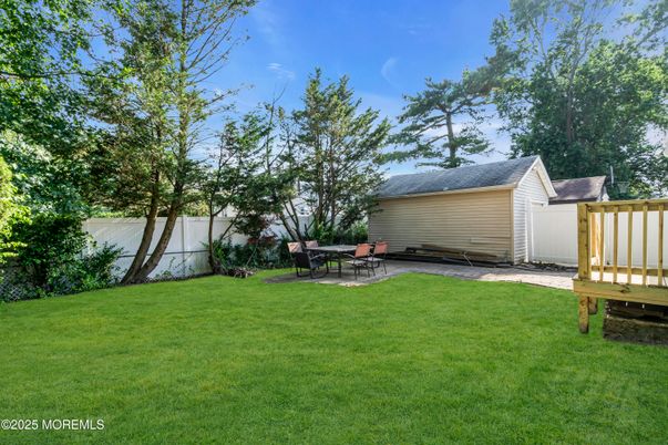 Backyard, Detached Garage, Exterior