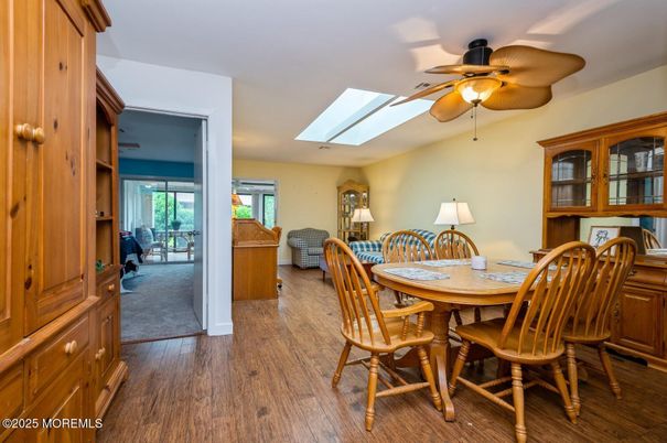 Dining room, Interior, Wood Texture Flooring
