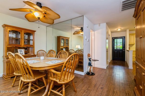 Dining room, Interior, Wood Texture Flooring