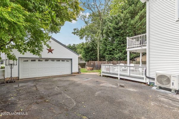 Backyard, Detached Garage, Exterior