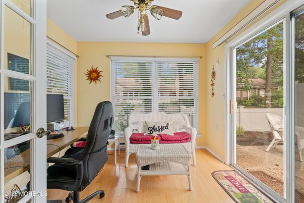 Home Office, Interior, Wood Texture Flooring