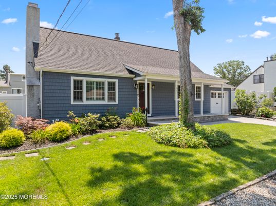 Attached, Backyard, Exterior, Facade, Cape Cod