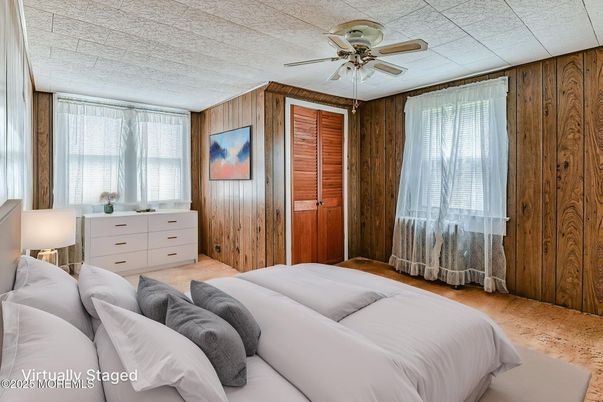 Bedroom, Interior, Wooden Walls