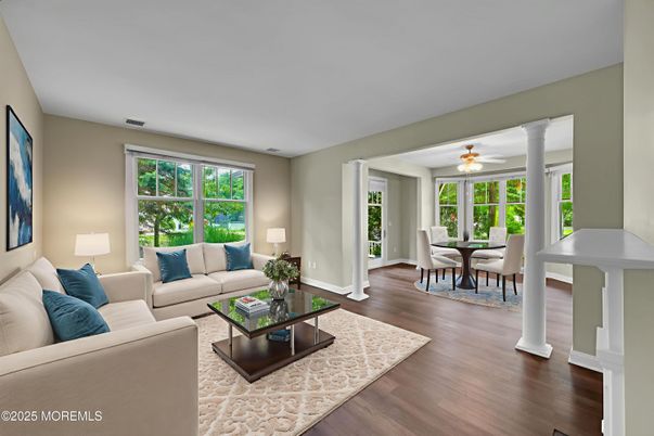 Dining room, Interior, Living room, Wood Texture Flooring