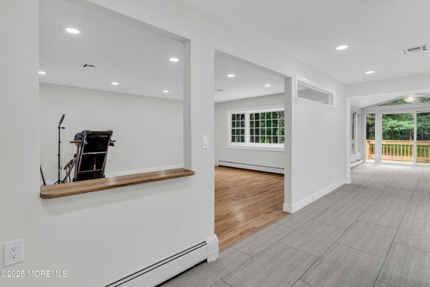 Interior, Recessed Lighting, Wood Texture Flooring