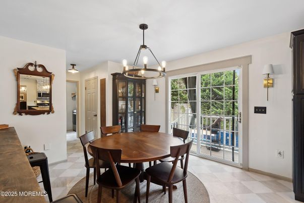 Dining room, Interior, Pendant Lights