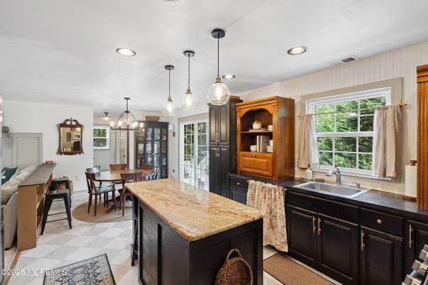 Dining room, Interior, Kitchen, Pendant Lights, Recessed Lighting