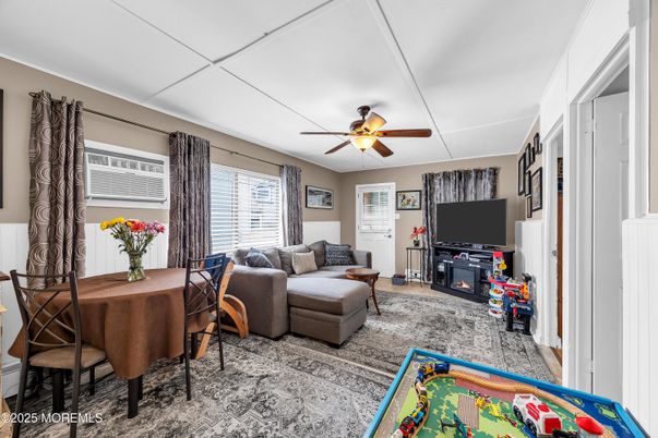 Dining room, Fireplace, Interior, Living room