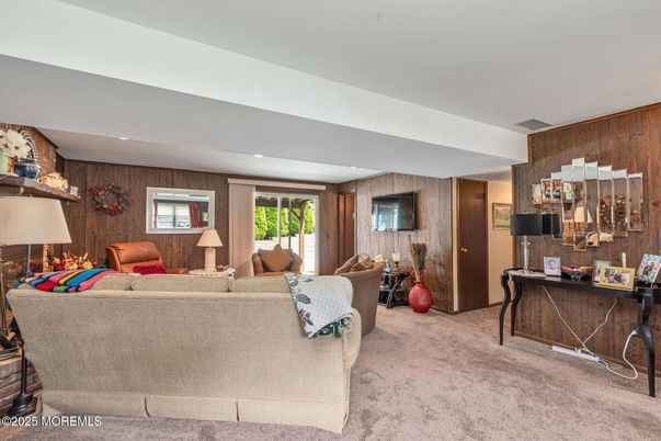 Interior, Living room, Wooden Walls