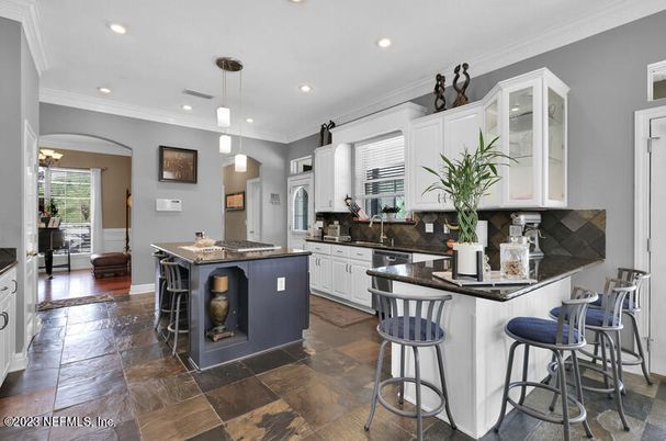 Interior, Kitchen, Pendant Lights, Recessed Lighting