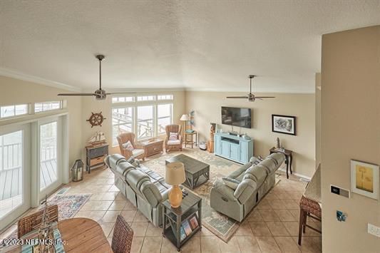 Fireplace, Interior, Living room, Pendant Lights