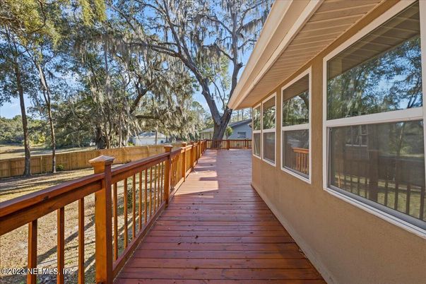 Exterior, Wood Texture Flooring